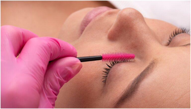 alongamento de cílios